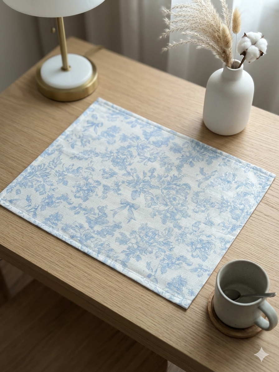 Blue Whisper Table Mat