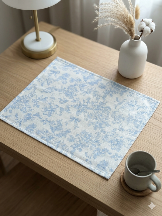 Blue Whisper Table Mat