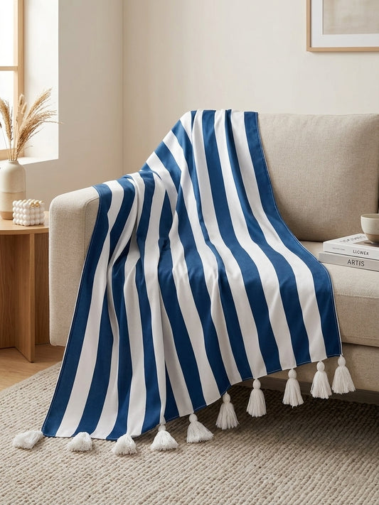Blue Blend Throw Blanket