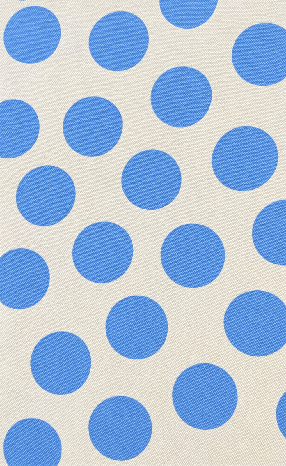 Blue Polka Fabric