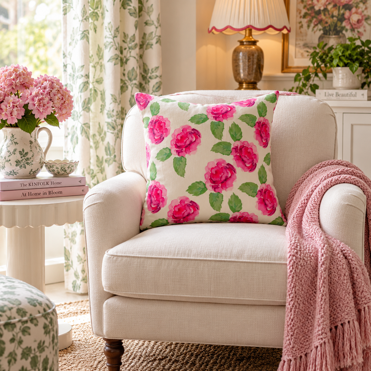 Blushing Cushion