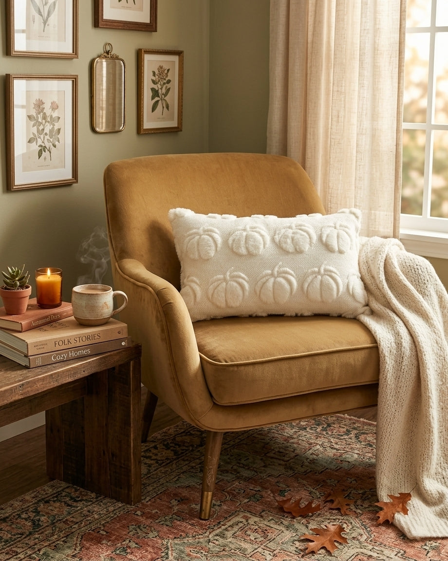 Boho Tufted Cushion (Fall)