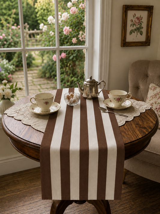 Brown Blend Table Runner