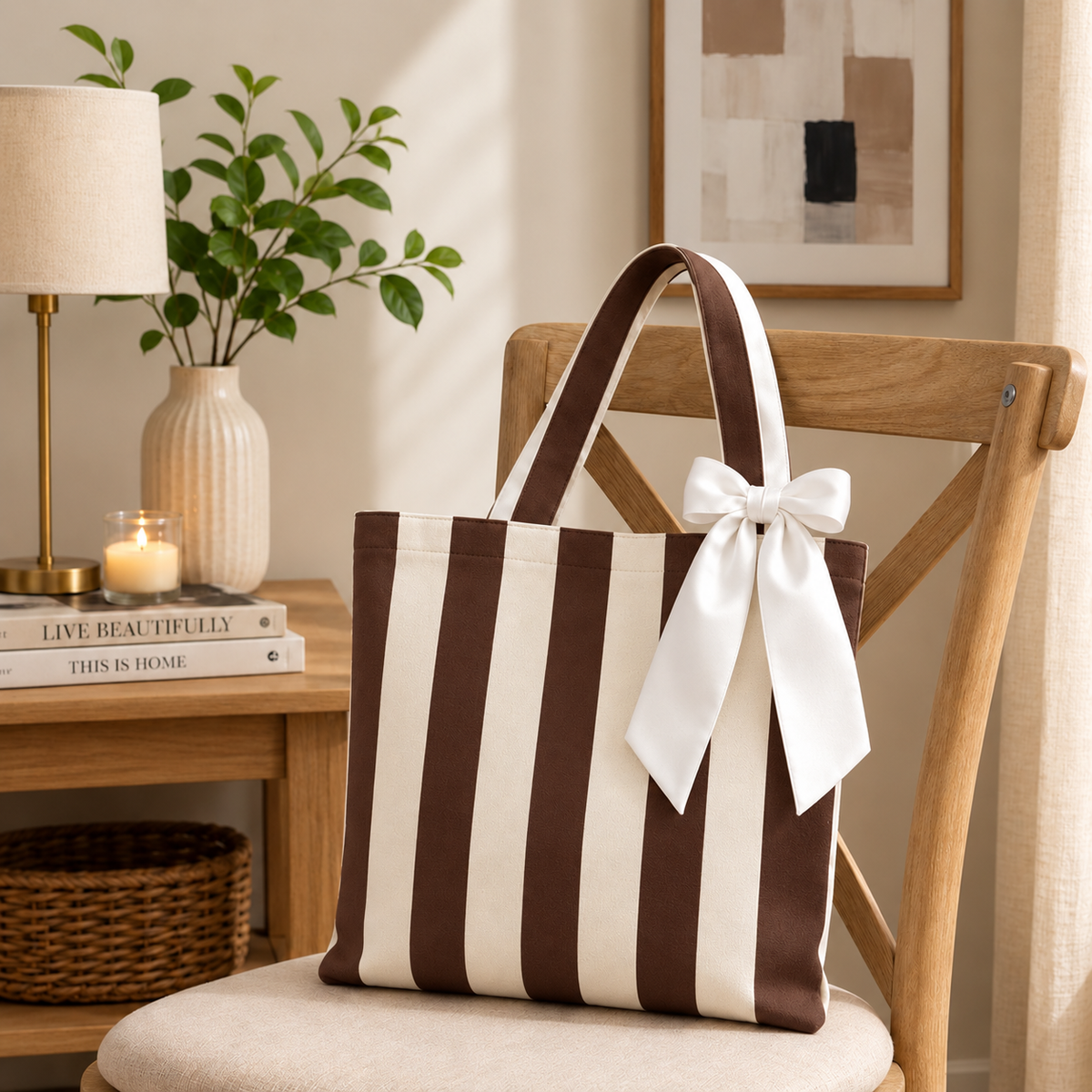 Brown Blend Tote Bag