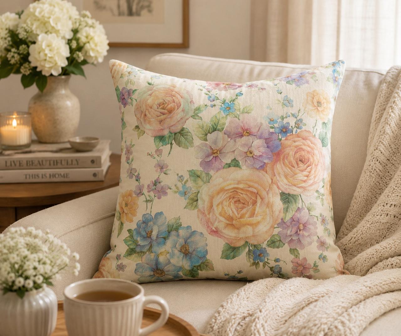 Camellia Cushion
