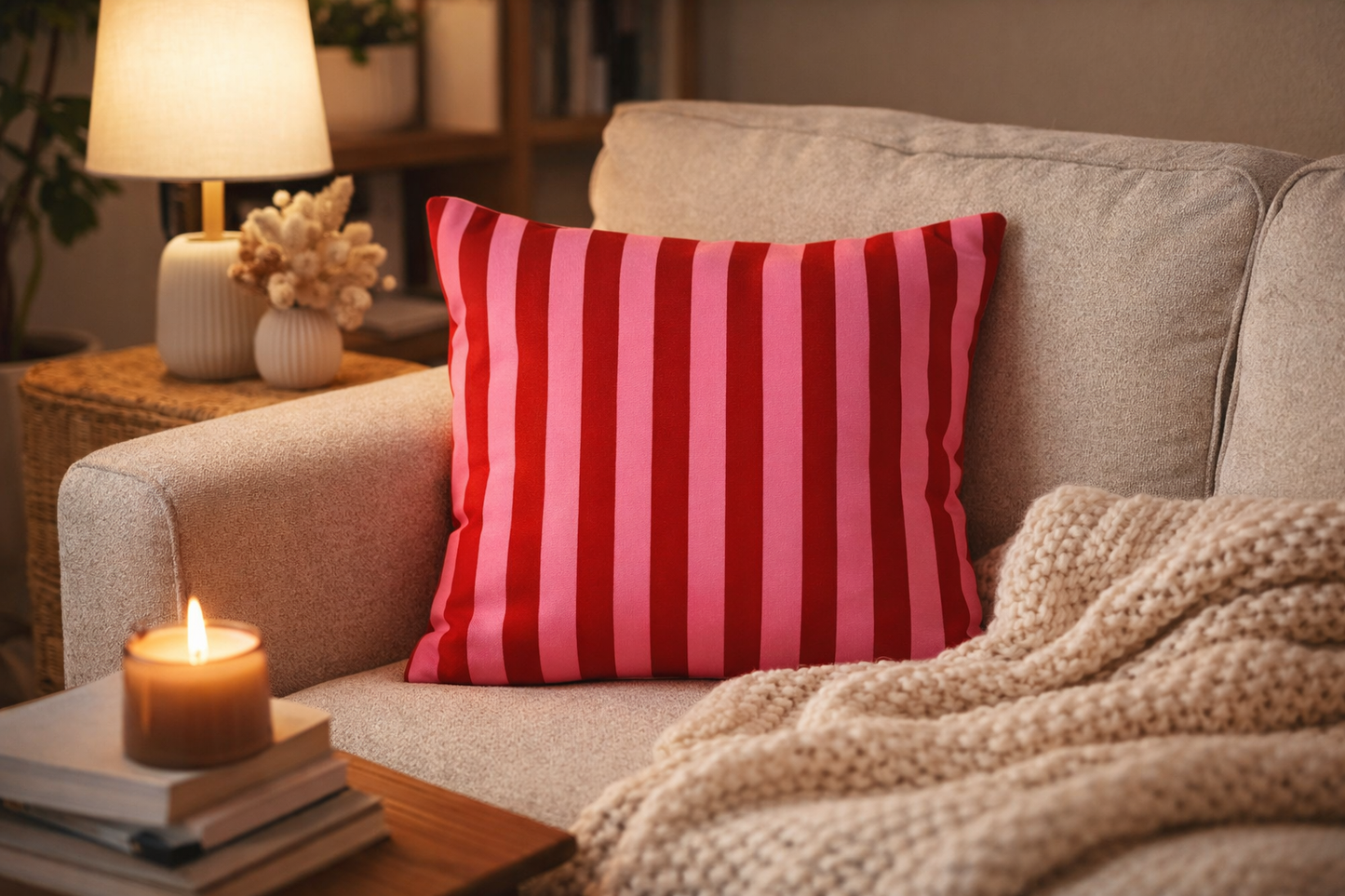 Candystripe Cushion
