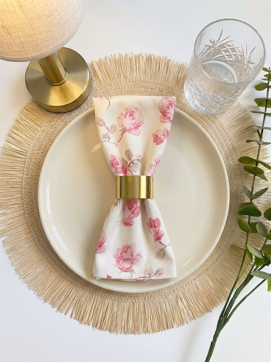 Cottage Blush Table Napkin