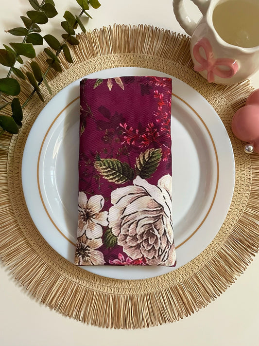 Cranberry Table Napkin