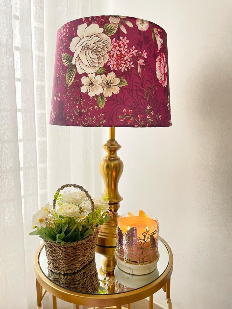 Cranberry Lamp Shade
