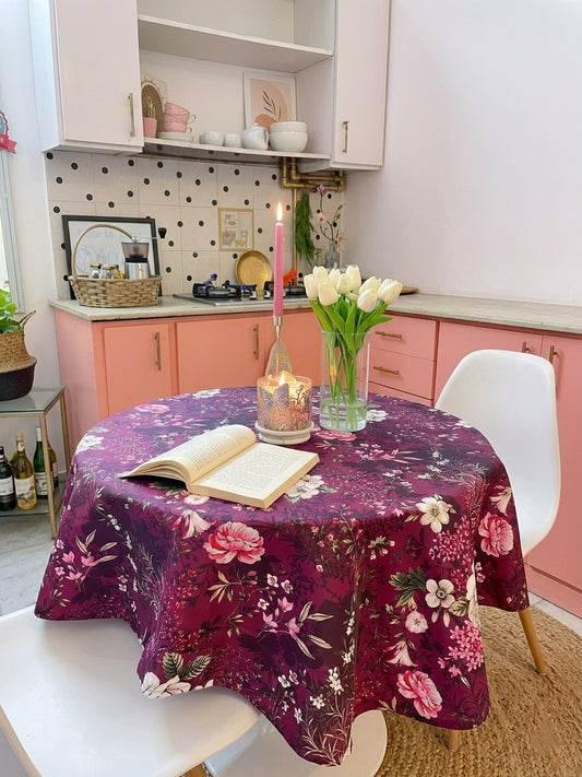Cranberry Tablecloth