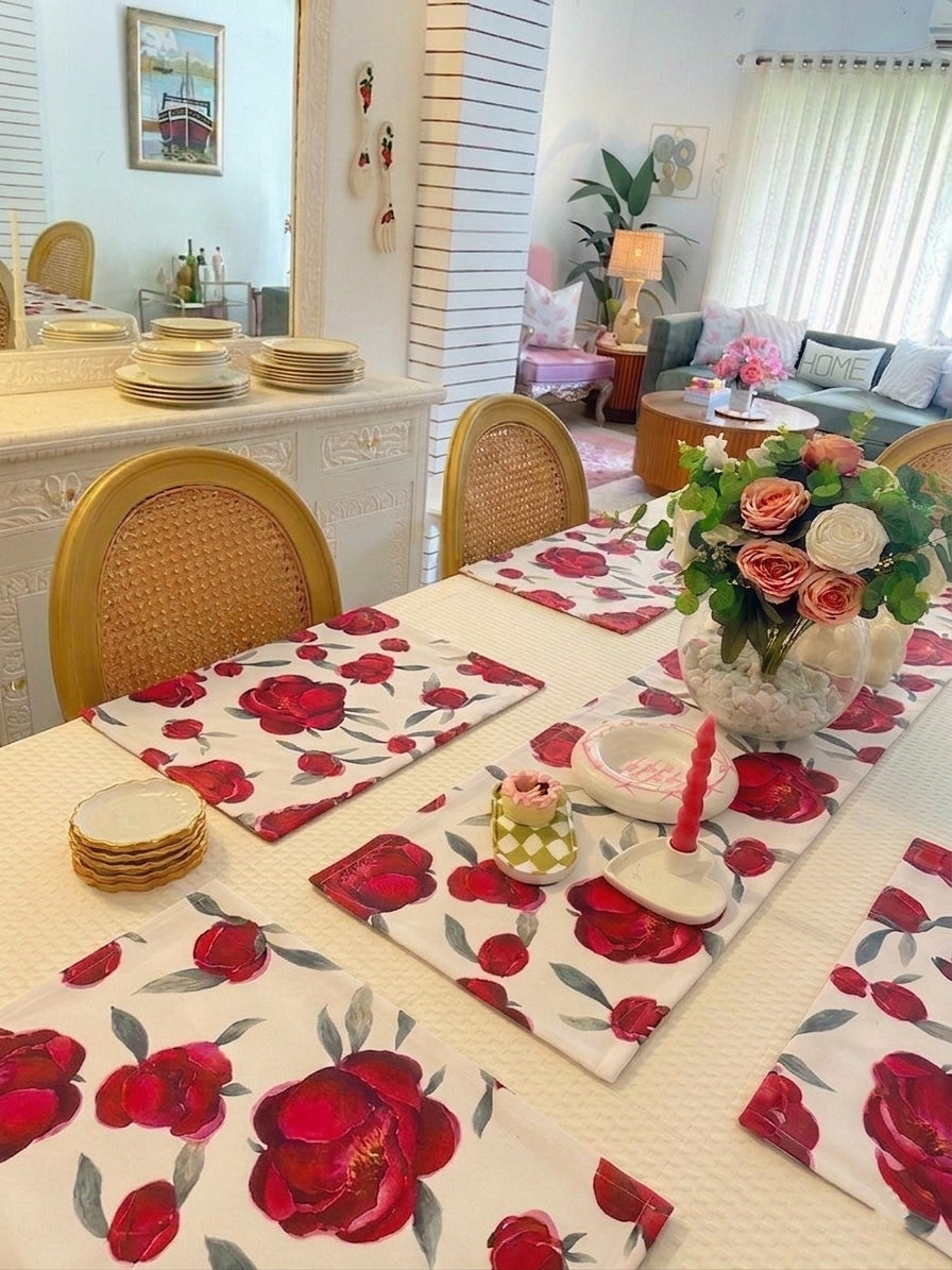 Dahlia Table Linen Set