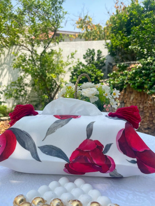 Dahlia Tissue Box Cover