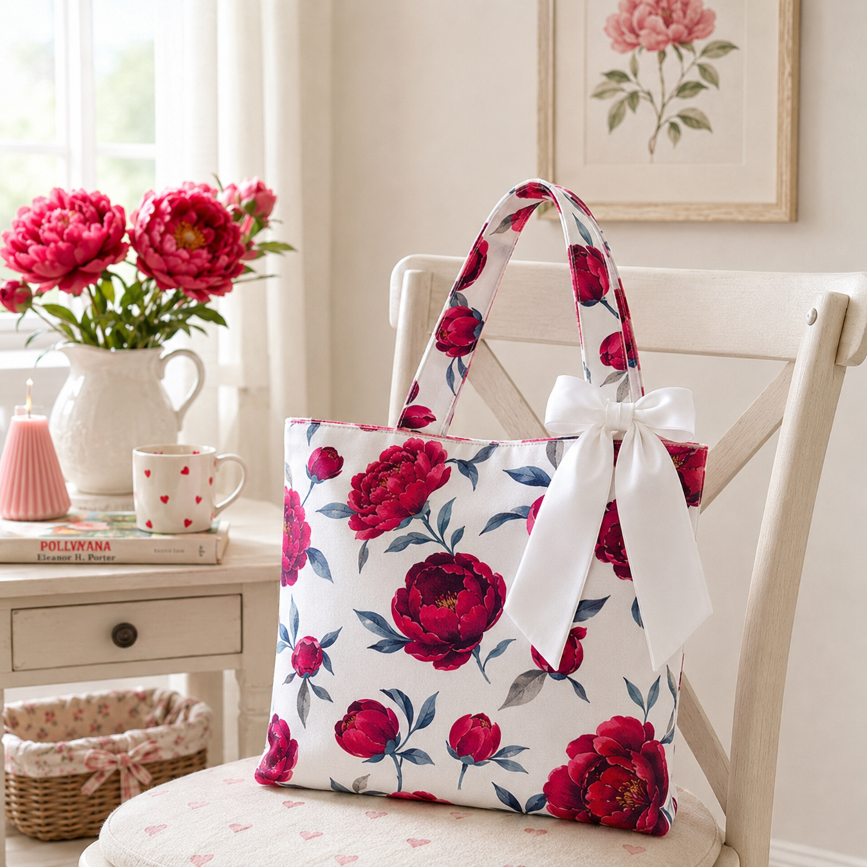 Dahlia Tote Bag