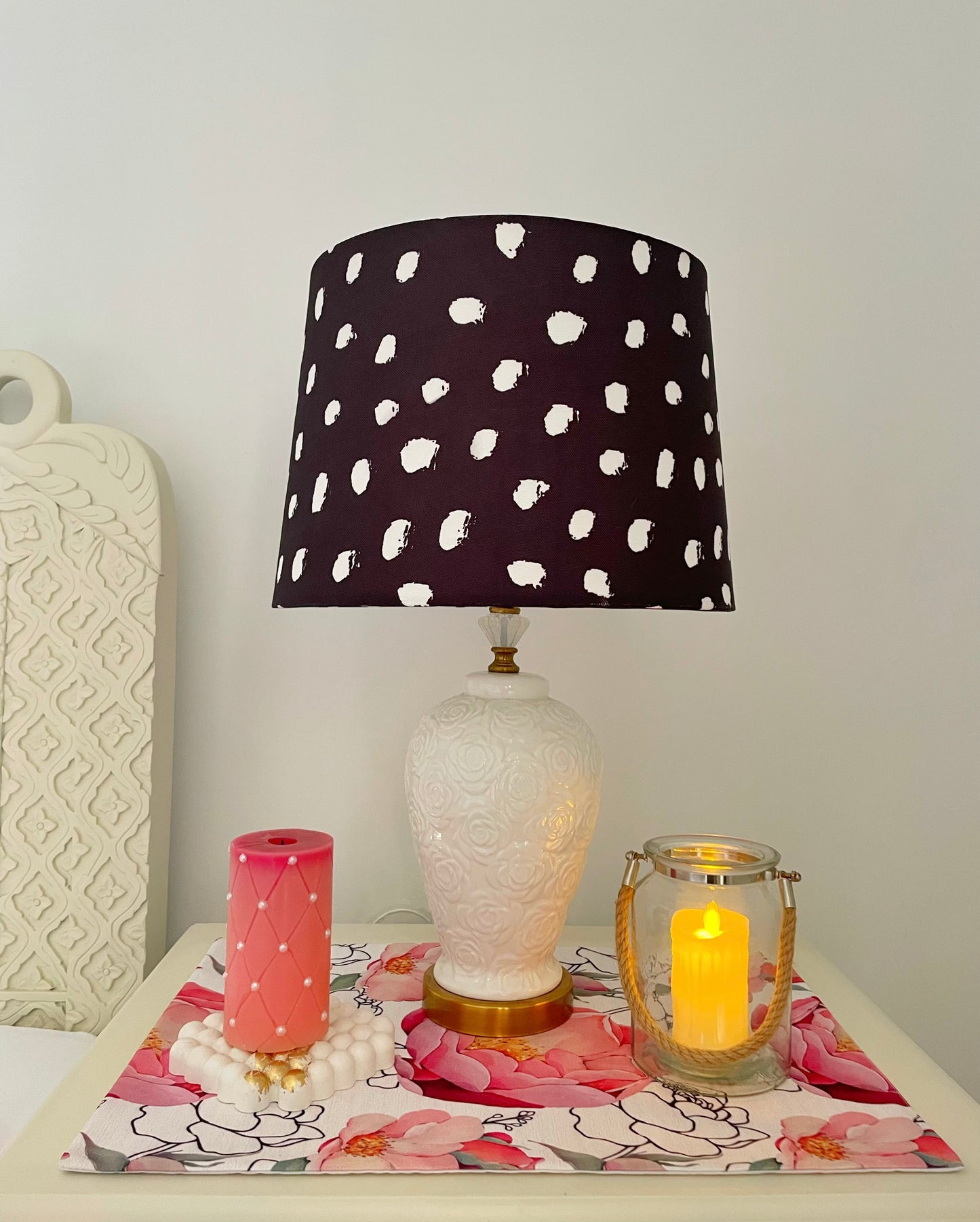Dalmatian lamp shade