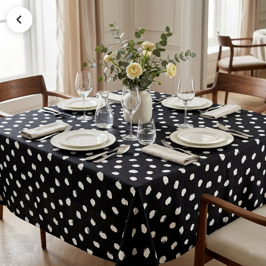 Dalmatian Tablecloth