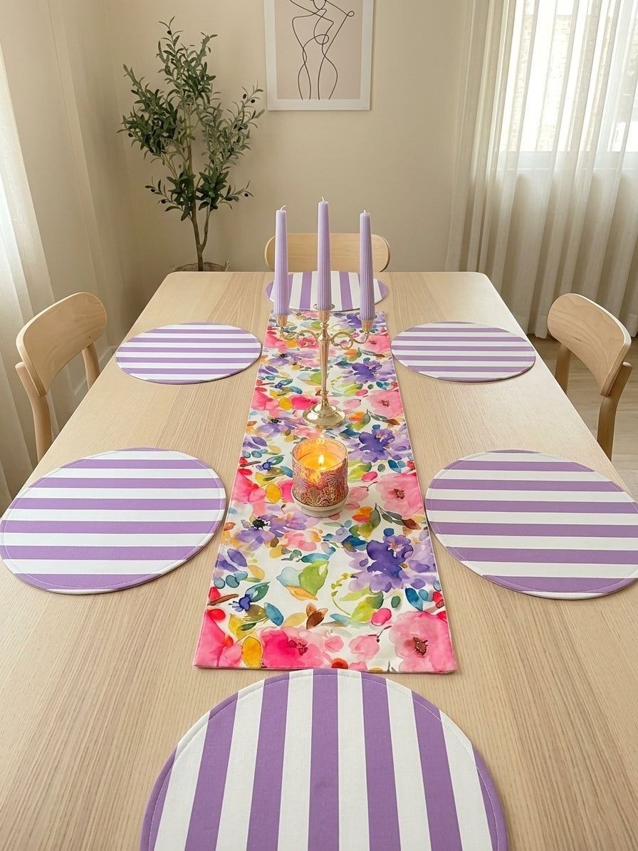 Florence - Purple Blend Table Linen Set