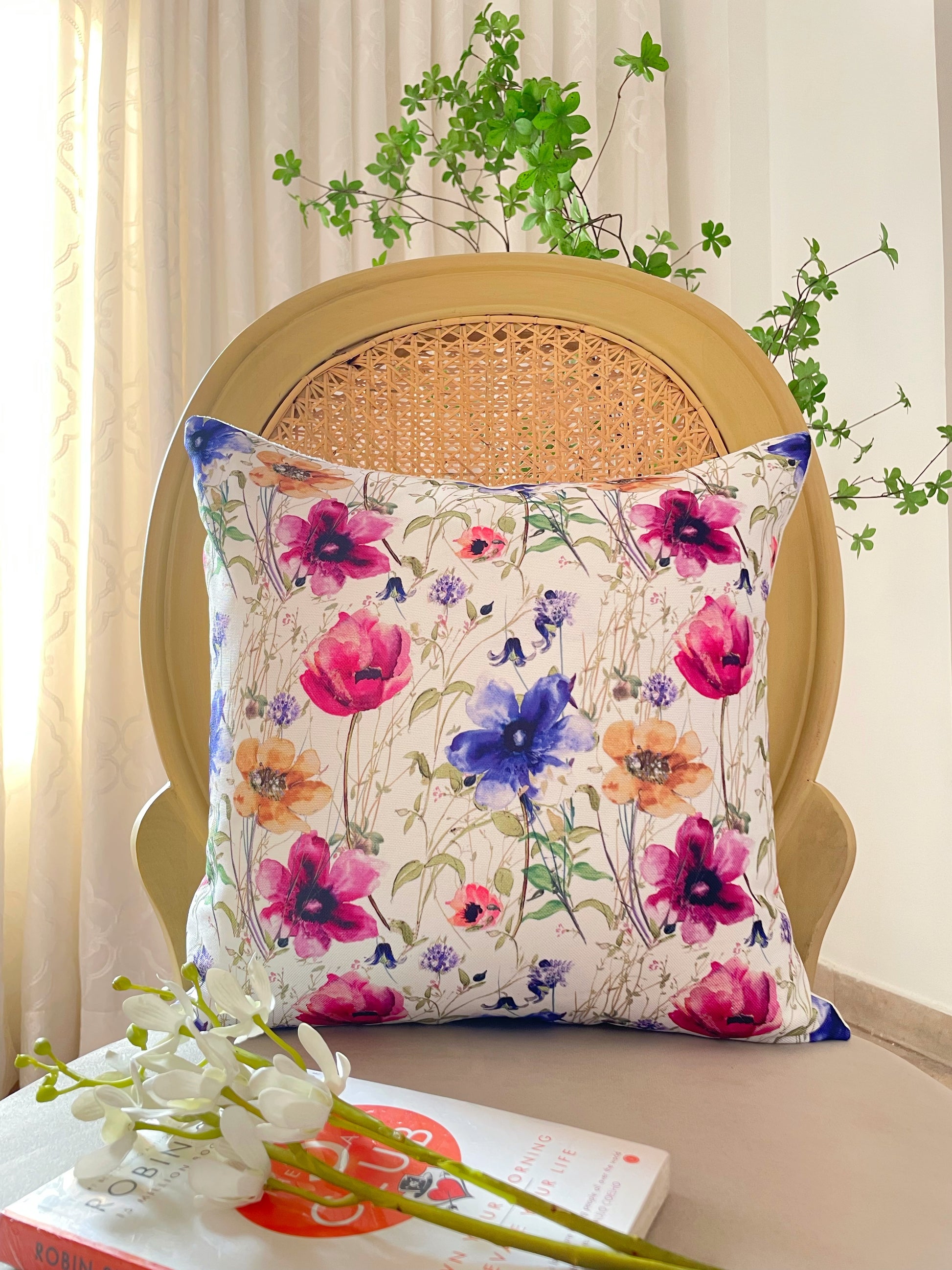 Flowers in Heaven Cushion 2