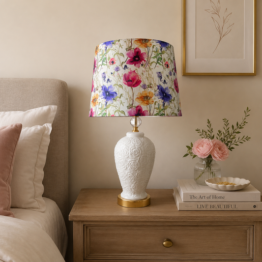 Flowers in Heaven lamp shade