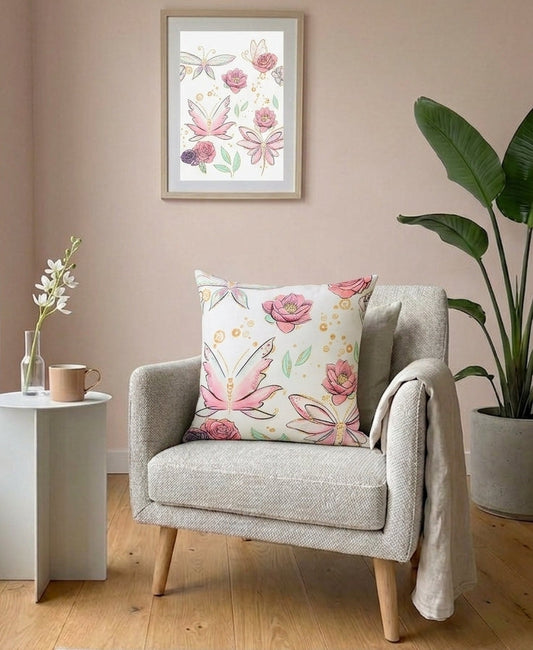 Flutterflies Cushion
