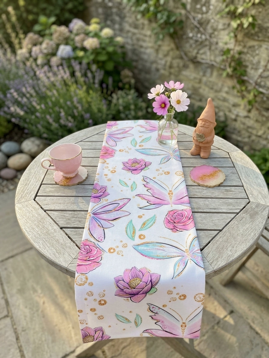 Flutterflies Table Runner