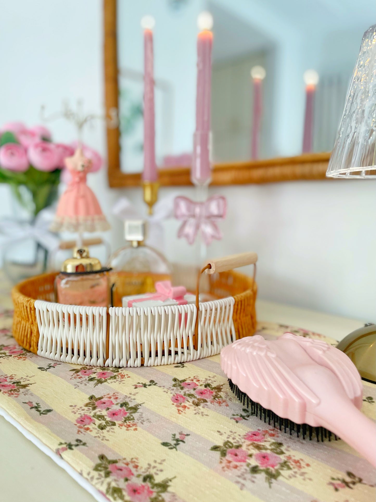 French Pastel Table Runner