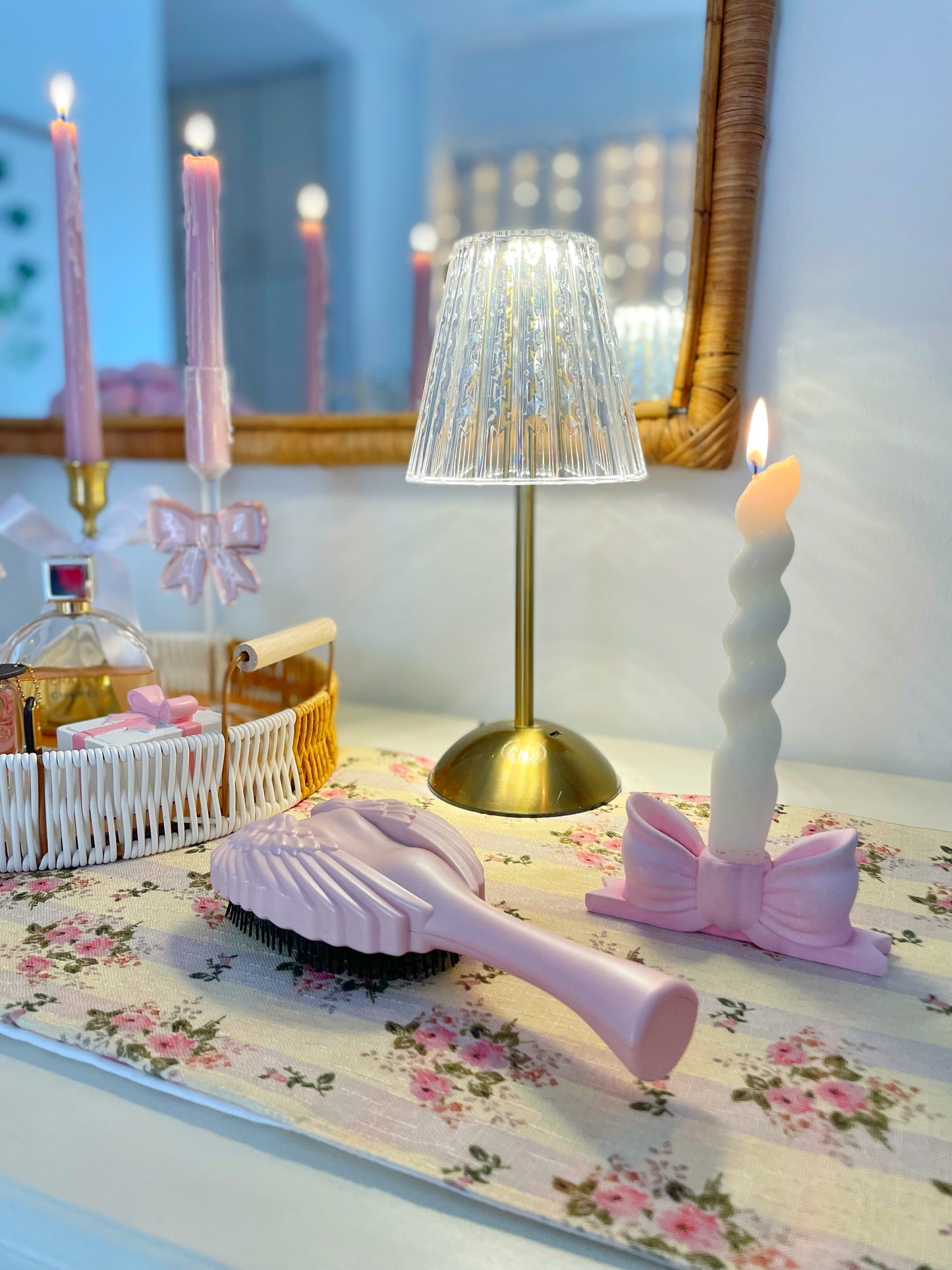 French Pastel Table Runner