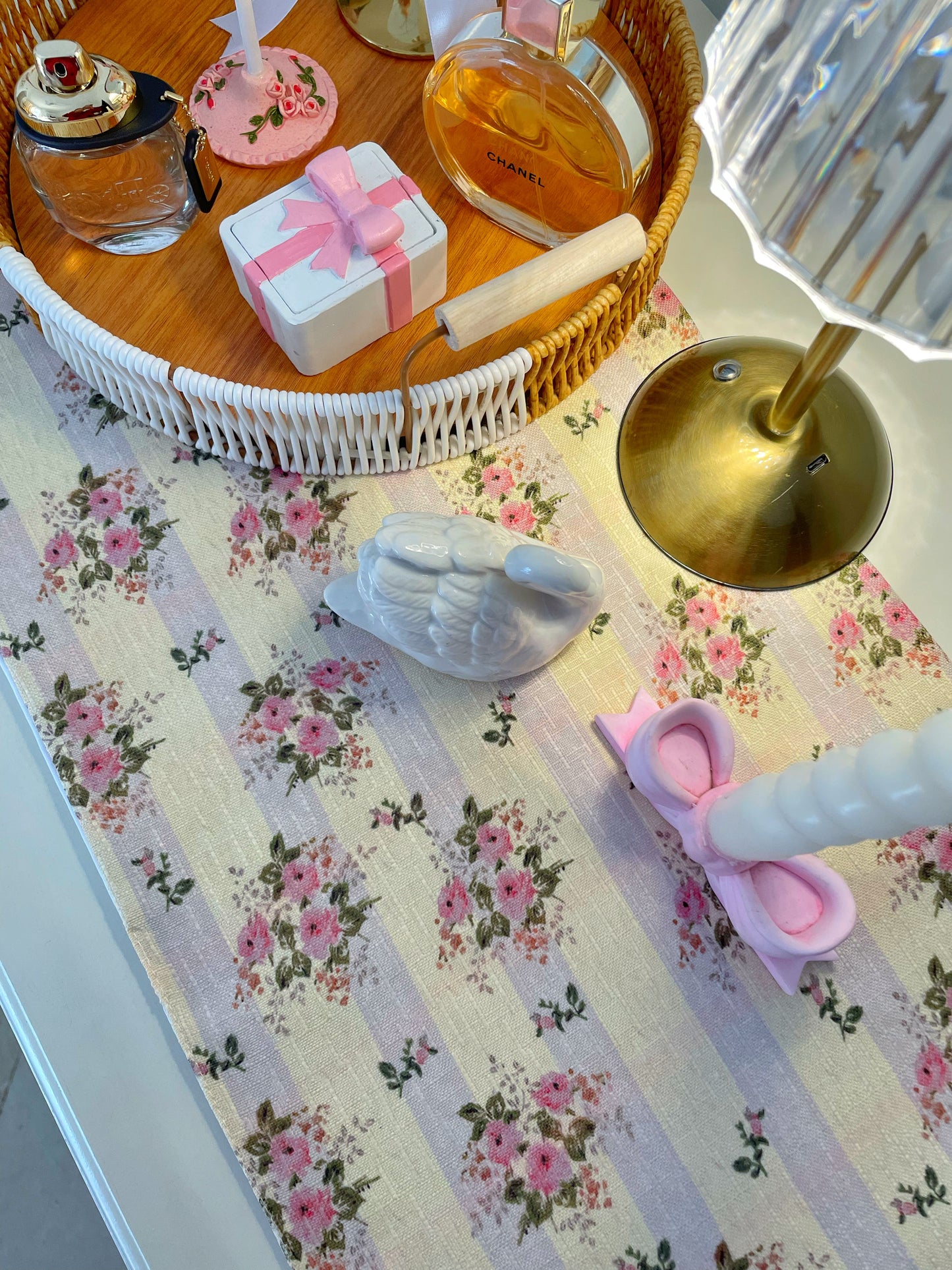 French Pastel Table Runner