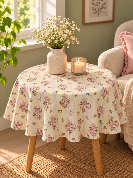 French Pastel Tablecloth