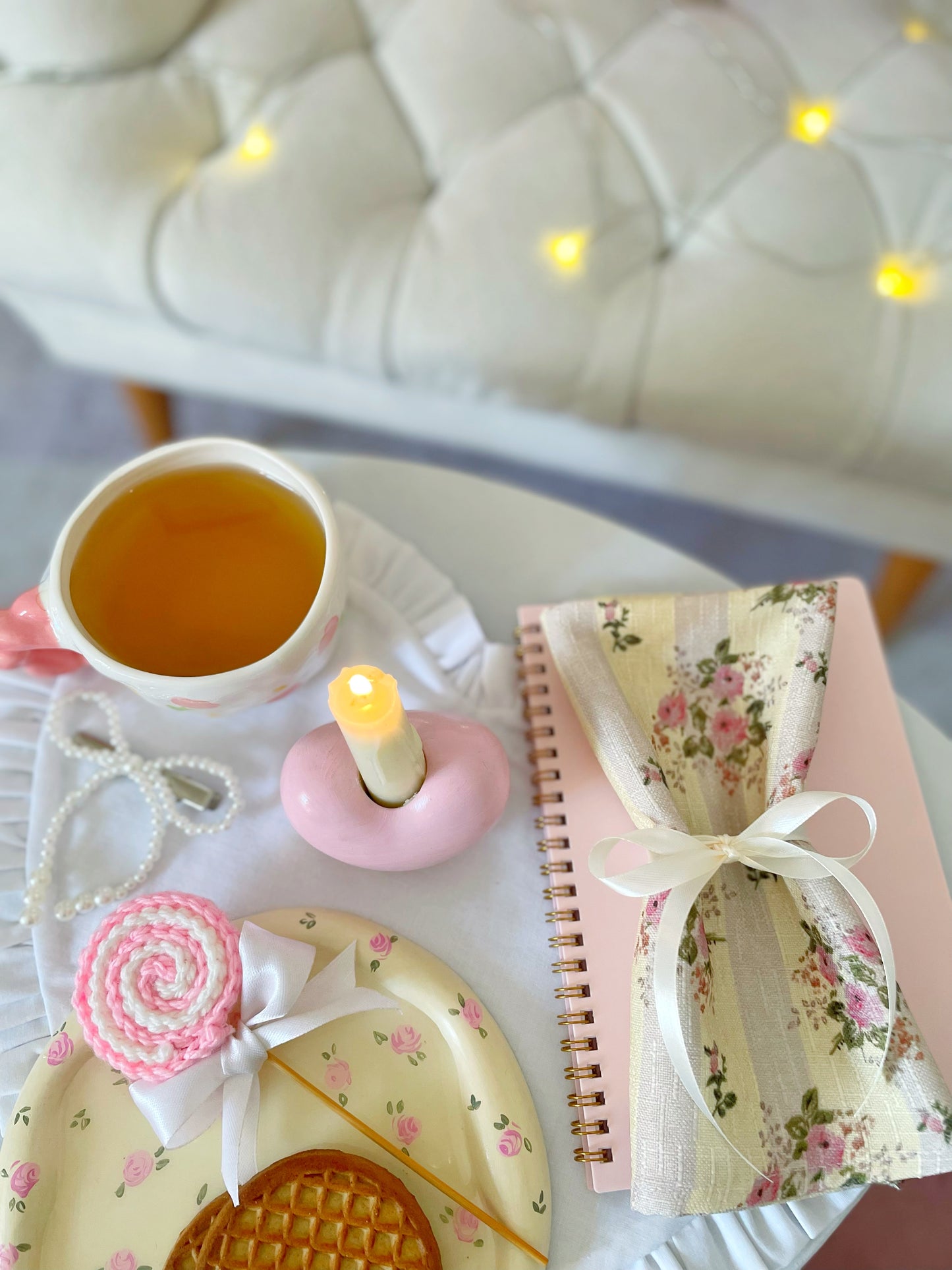 French Pastel Table Napkin