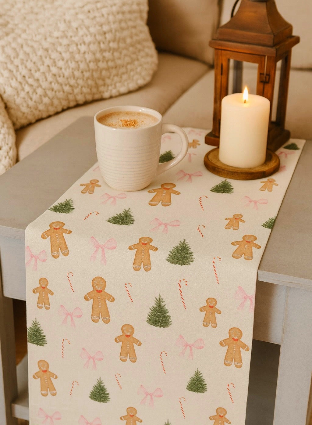 Gingerbread Man Table Runner