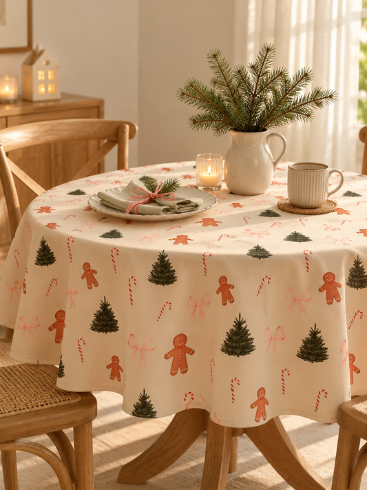 Gingerbread Man Tablecloth