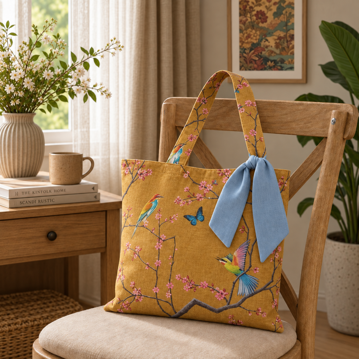 Golden Haze Tote Bag