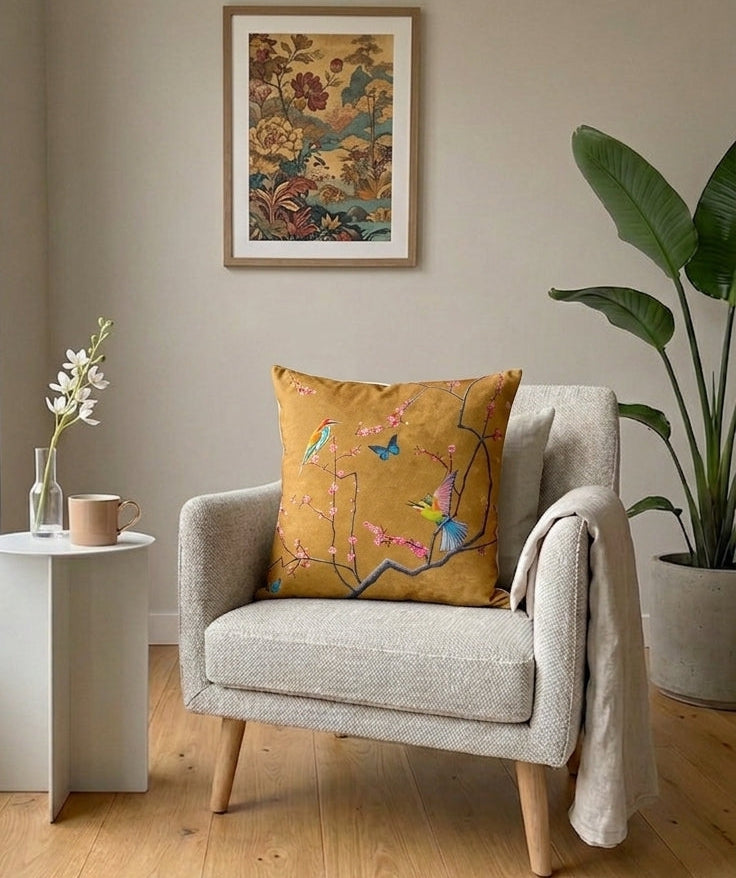 Golden Haze Cushion