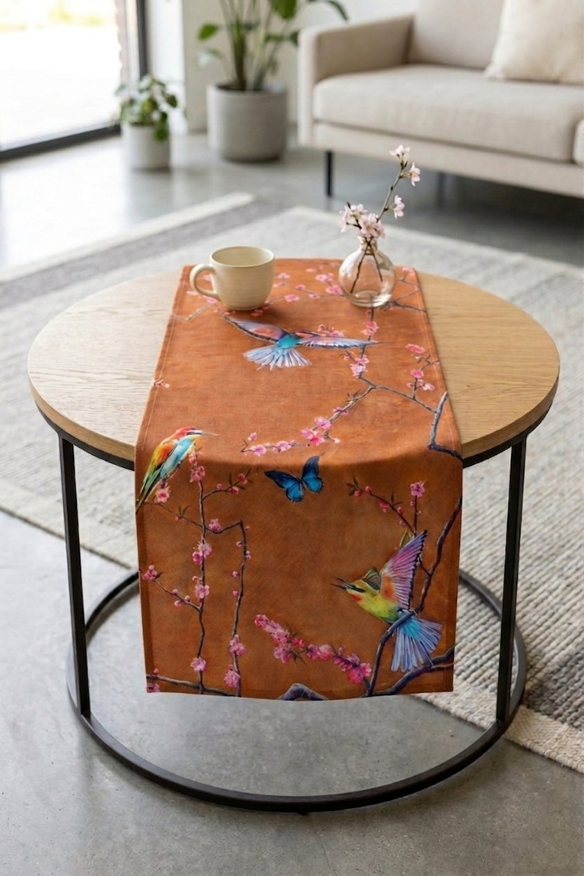 Golden Haze Table Runner
