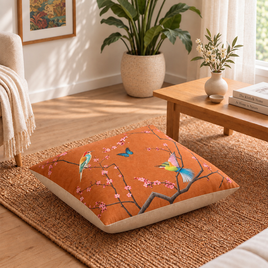 Floor Cushion Cover - Golden Haze