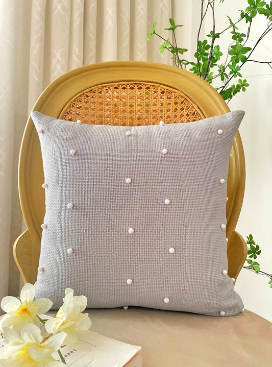 Pearls Cushion (Gray)