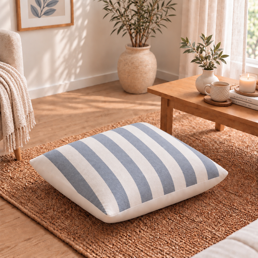 Floor Cushion Cover - Gray Blend