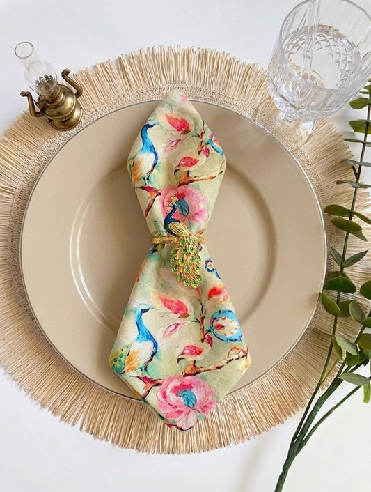 Green Garden Table Napkin