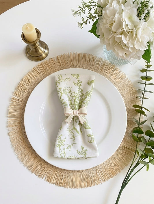 Green Whisper Table Napkin