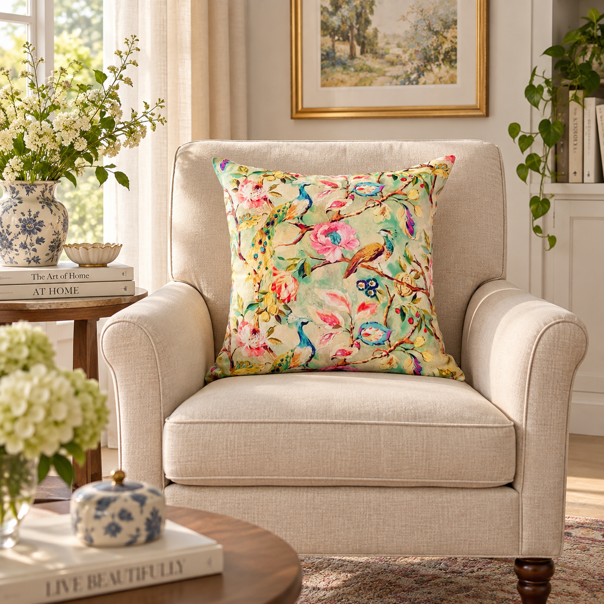 Green Garden Cushion