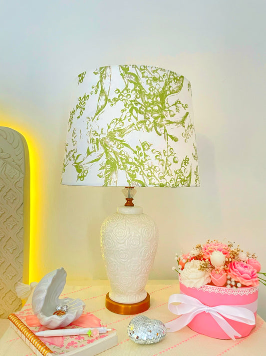 Green Whisper lamp shade