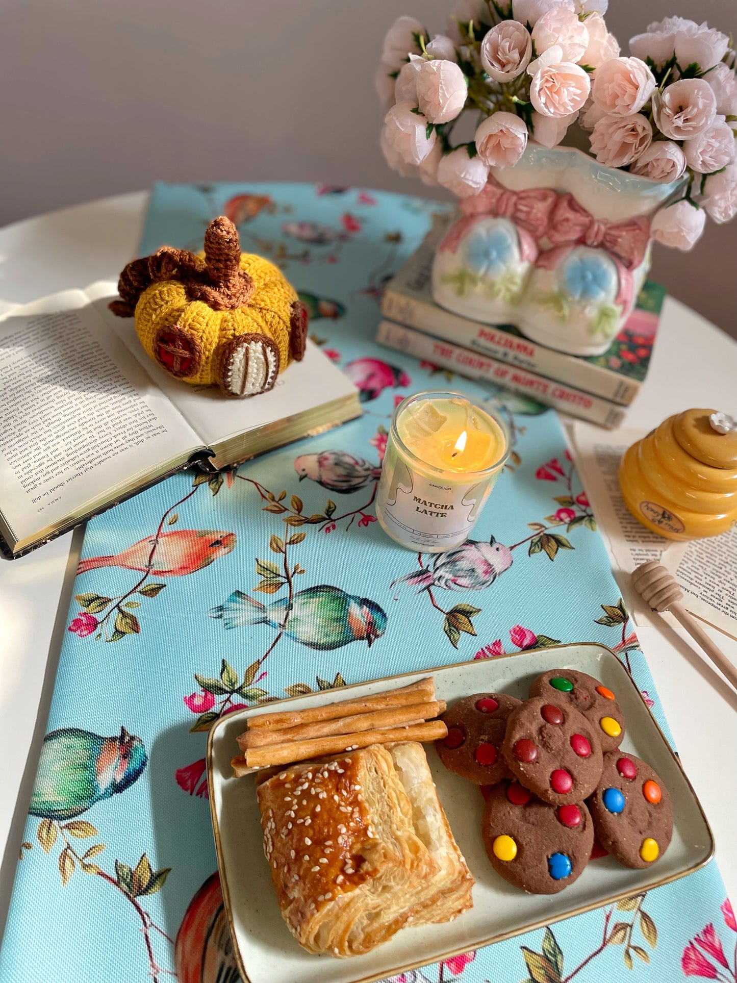 Heavenly Blue Table Runner