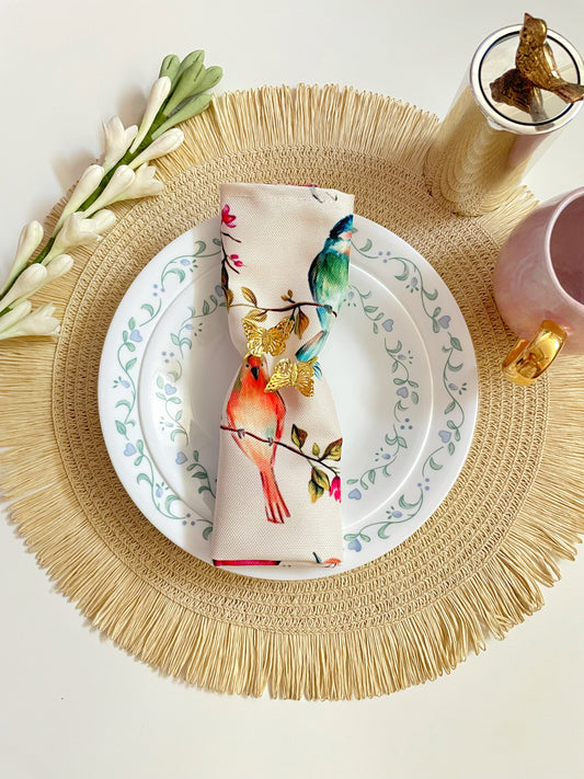Heavenly White Table Napkin