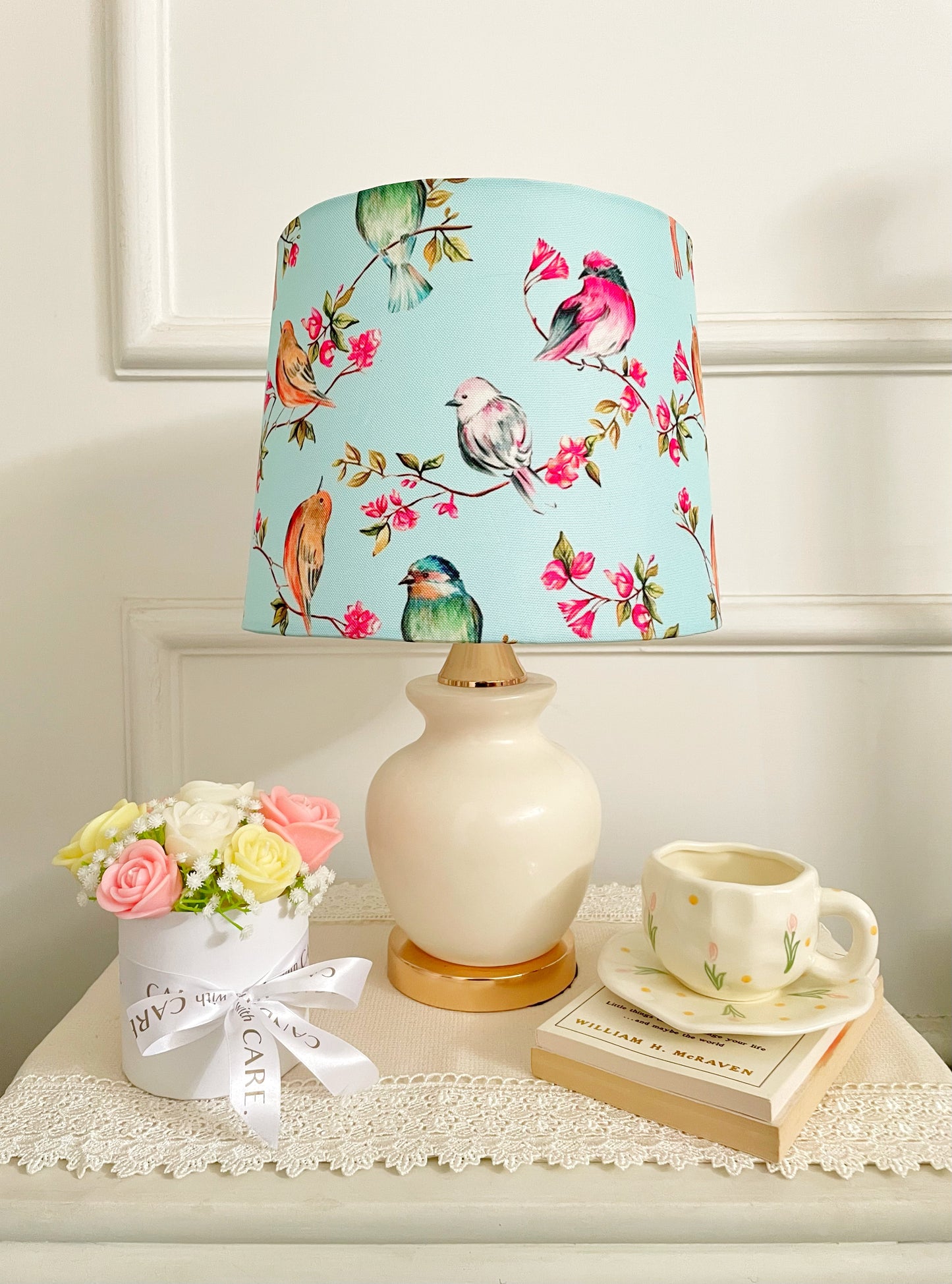 Heavenly Blue lamp shade