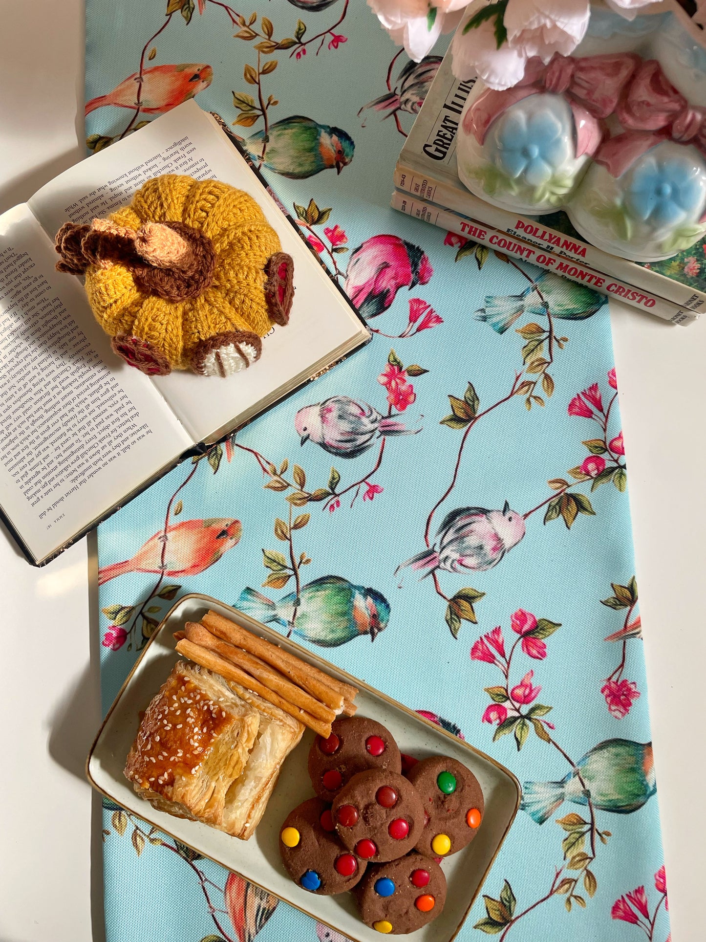 Heavenly Blue Table Runner