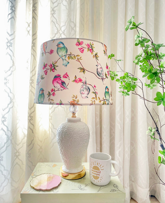 Heavenly White lamp shade