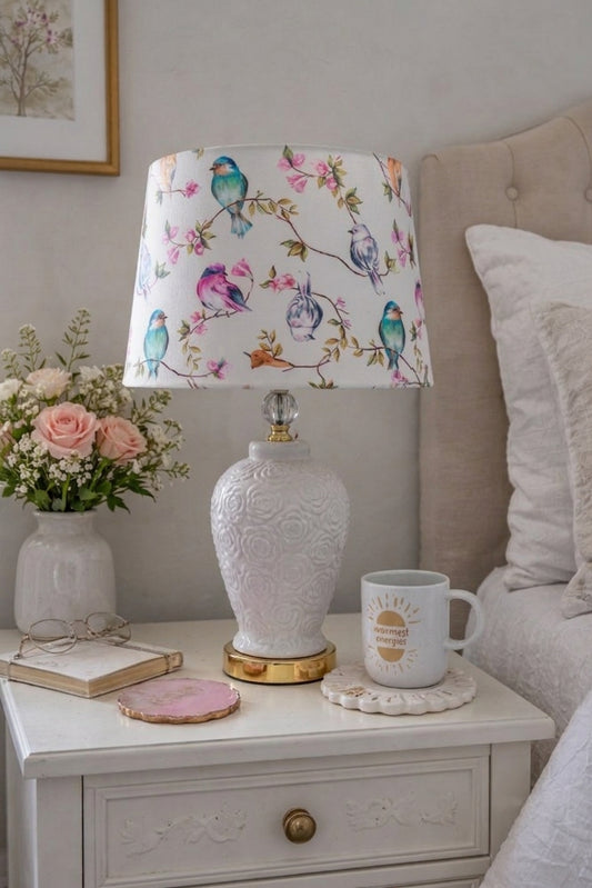 Heavenly White lamp shade