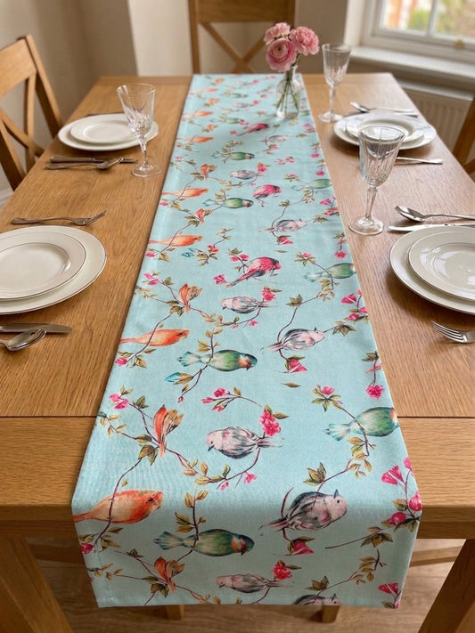 Heavenly Blue Table Runner