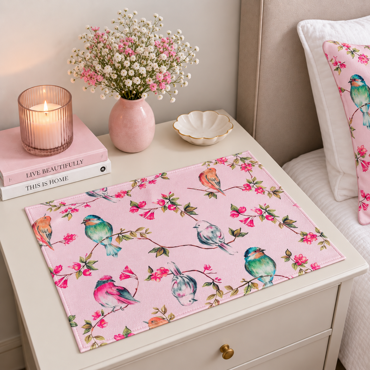Heavenly Pink Table Mat
