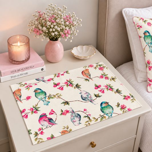 Heavenly White Table Mat